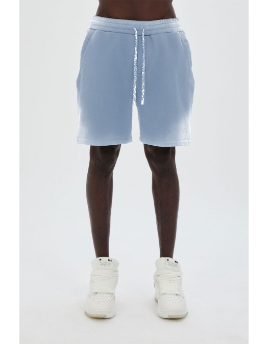Pantaloni scurti AMIRI,BLEACH BANDANA SHORT,Blue - AMJYSH1044ASHLEYBLUE Pantaloni scurti AMIRI,BLEACH BANDANA SHORT,Blue - AMJYSH1044ASHLEYBLUE