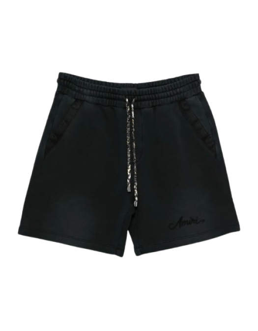 Pantaloni scurti AMIRI, Drawstring-detail panelled shorts - AMJYSH1044BLACK