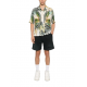 Pantaloni scurti AMIRI, Drawstring-detail panelled shorts - AMJYSH1044BLACK
