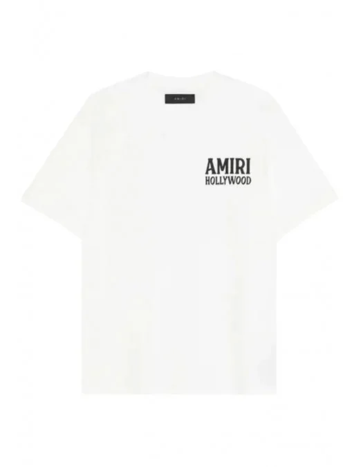 TRICOU AMIRI, Jazz Wolf Hollywood, Ivory - AMJYTE1169IVORY