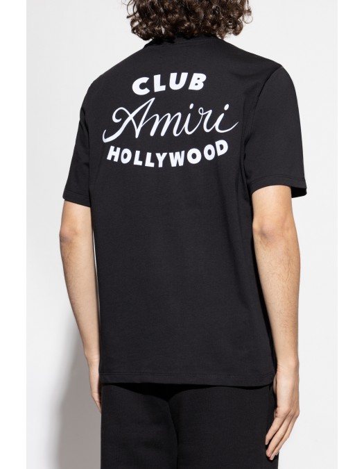 TRICOU AMIRI, Club Amiri Hollywood, Black - AMJYTE1254BLACK
