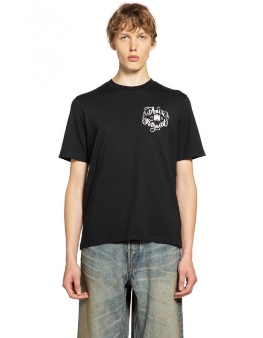 Tricou AMIRI, Cotton Hollywood, Black - AMTOJR1009001