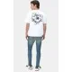 Tricou AMIRI, Amiri Black Short Sleeve T-Shirt, Alb - AMTOJR1009100