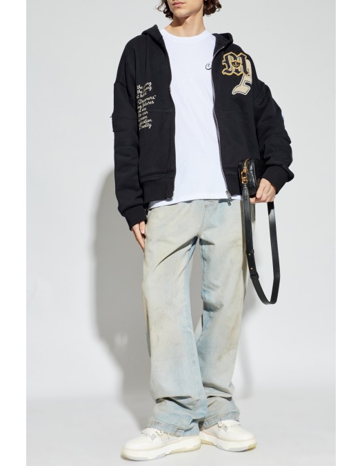 Tricou AMIRI, Cotton Amiri T-shirt with logo, Alb - AMTOJR1010100