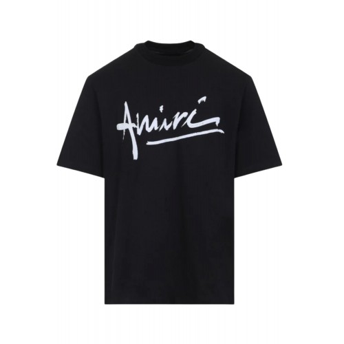 Tricou AMIRI, Cotton logo Tee, Black