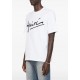 Tricou AMIRI, Cotton logo Tee, White - AMTOJR1020100
