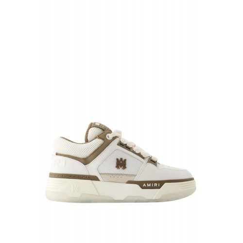 Sneakers AMIRI, MA-1, Brown Details, White