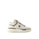 Sneakers AMIRI, MA-1, Brown Details, White - AWFOSR1012WHITEBROWN