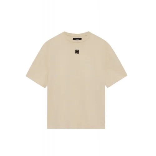 Tricou AMIRI, WOMEN'S MA DROP SHOULDER TEE, Beige