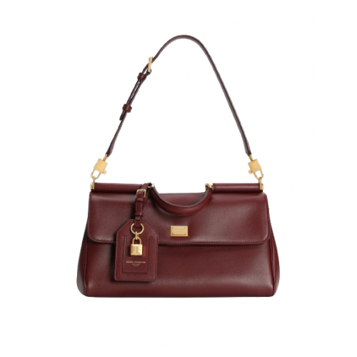 GEANTA DOLCE & GABBANA, My Sicily Handbag, Large,Bordo
