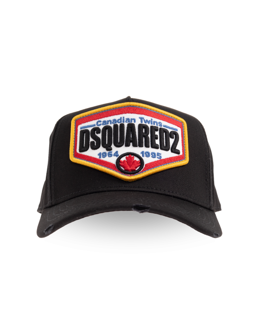 Sapca DSQUARED2, Logo, BLACK Baseball cap - BCM076305C000012124UNI Sapca DSQUARED2, Logo, BLACK Baseball cap - BCM076305C000012124UNI