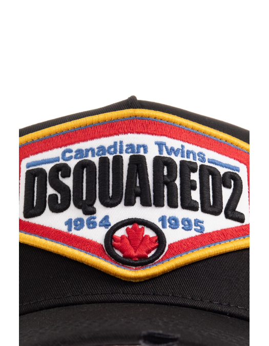 Sapca DSQUARED2, Logo, BLACK Baseball cap - BCM076305C000012124UNI Sapca DSQUARED2, Logo, BLACK Baseball cap - BCM076305C000012124UNI