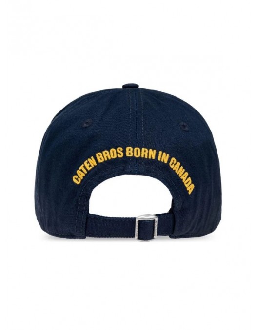 Sapca DSQUARED2, Baseball Cap, Navy Blue, Logo Insert - BCM081905C000013073