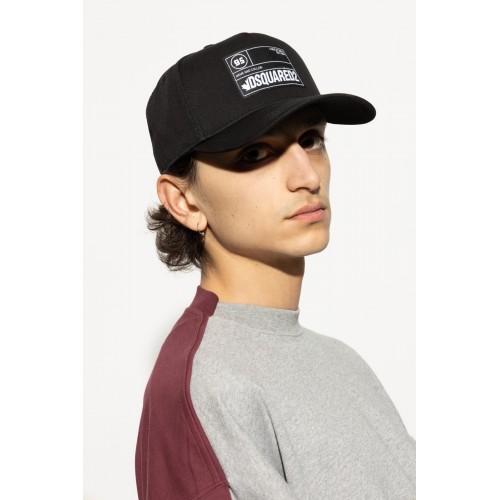 Sapca DSQUARED2, FRONT LOGO LABEL, Baseball Cap