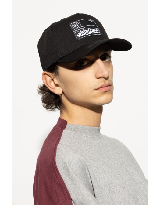 Sapca DSQUARED2, FRONT LOGO LABEL, Baseball Cap - BCM088205C000012124UNI