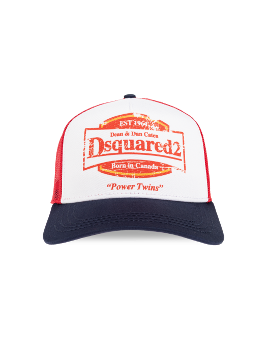 Sapca DSQUARED2,WHITE Baseball cap - BCM088705C02694M1587 Sapca DSQUARED2,WHITE Baseball cap - BCM088705C02694M1587