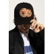 Sapca DSQUARED2, BLACK Baseball cap - BCM092905C000012124 Sapca DSQUARED2, BLACK Baseball cap - BCM092905C000012124