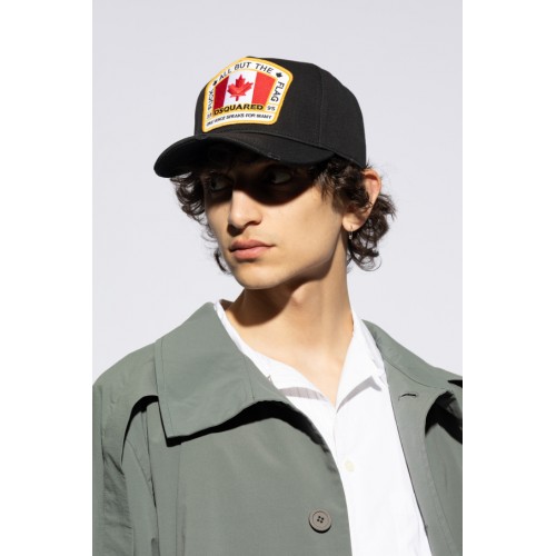 SAPCA DSQUARED2, Canadian Flag Baseball, Black
