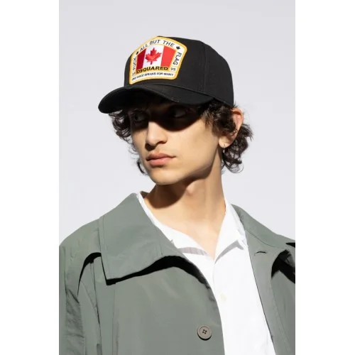 SAPCA DSQUARED2, Canadian Flag Baseball, Black