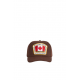 Sapca DSQUARED2, Baseball, Logo Insert, Brown - BCM401105C000015104 Sapca DSQUARED2, Baseball, Logo Insert, Brown - BCM401105C000015104
