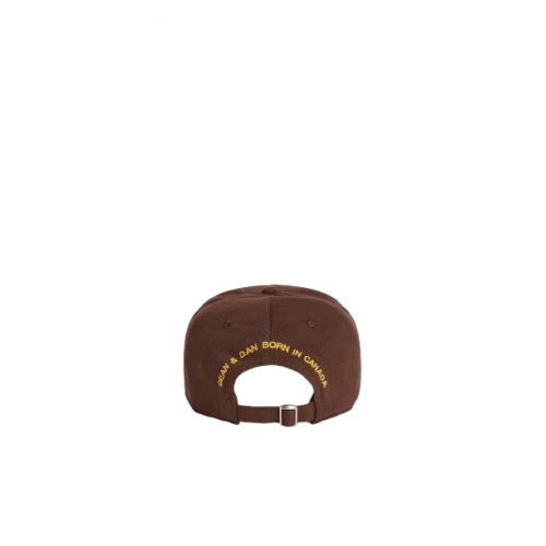 Sapca DSQUARED2, Baseball, Logo Insert, Brown Sapca DSQUARED2, Baseball, Logo Insert, Brown