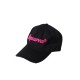 Sapca DSQUARED2, Cotton, Power Twins Pink insert, Negru - BCW014705C00001M591