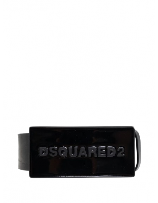 Curea DSQUARED2,Embossed logo leather belt - BEM064612900001M436