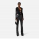 Bluza ELISABETTA FRANCHI, knit bodysuit with chain, Negru - BK75B56E2110