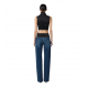 TOP ELISABETTA FRANCHI, Cropped shirt with bow tie - CA10556E2110