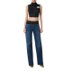 TOP ELISABETTA FRANCHI, Cropped shirt with bow tie - CA10556E2110 TOP ELISABETTA FRANCHI, Cropped shirt with bow tie - CA10556E2110