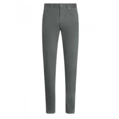 Jeans Zegna, Strech Cotton Roccia, Light Grey Jeans Zegna, Strech Cotton Roccia, Light Grey
