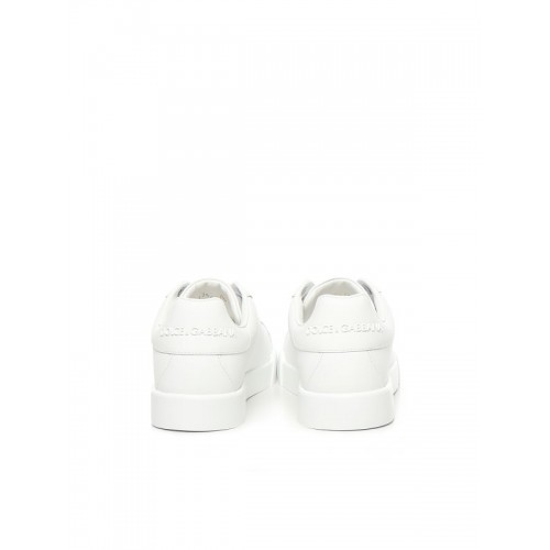 SNEAKERS DOLCE & GABBANA, Portofino Design, Simple, Full  White