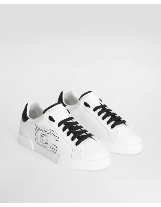 SNEAKERS DOLCE & GABBANA ,Calfskin Portofino sneakers - CS2324AV06689697 SNEAKERS DOLCE & GABBANA ,Calfskin Portofino sneakers - CS2324AV06689697