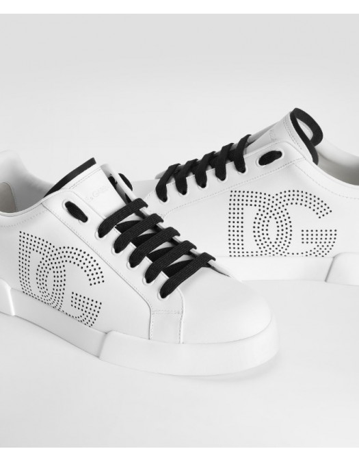 SNEAKERS DOLCE & GABBANA ,Calfskin Portofino sneakers - CS2324AV06689697 SNEAKERS DOLCE & GABBANA ,Calfskin Portofino sneakers - CS2324AV06689697