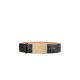 Curea ELISABETTA FRANCHI, Bold Monogram Belt, Negru - CTC0325EC110