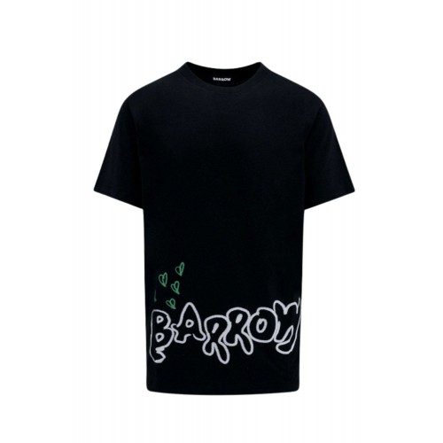 TRICOU BARROW, Coloured Hearts, Negru
