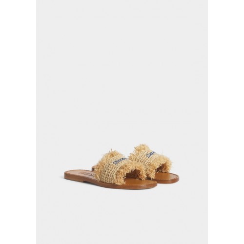 PAPUCI DSQUARED2, Summer Lovers Raffia Slides PAPUCI DSQUARED2, Summer Lovers Raffia Slides