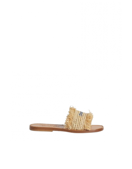 PAPUCI DSQUARED2, Summer Lovers Raffia Slides - FSW0074289083685089 PAPUCI DSQUARED2, Summer Lovers Raffia Slides - FSW0074289083685089