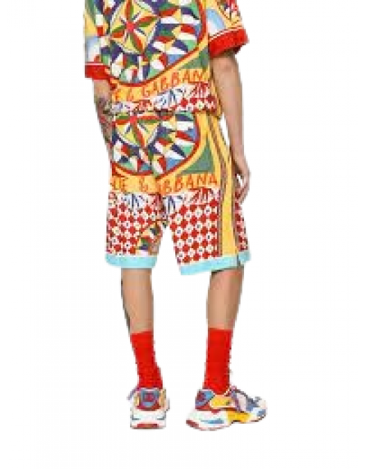 Tricou Dolce&Gabbana, Bowling shirt, Multicolor - G5JH9THI770HH4KV Tricou Dolce&Gabbana, Bowling shirt, Multicolor - G5JH9THI770HH4KV
