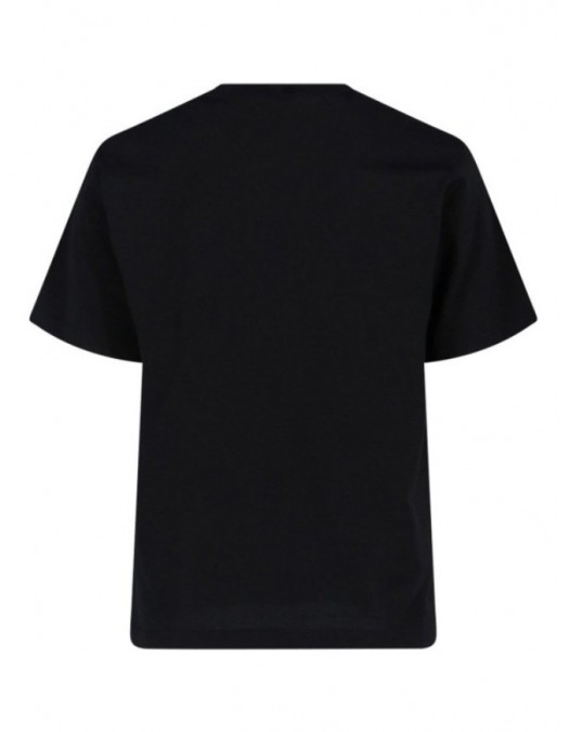 Tricou DOLCE & GABBANA, Jersey t-shirt with patch, Black - G8PN9ZG7PZFN0000