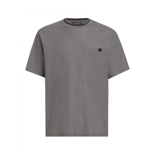 TRICOU DOLCE & GABBANA, Cotton piqué T-shirt TRICOU DOLCE & GABBANA, Cotton piqué T-shirt