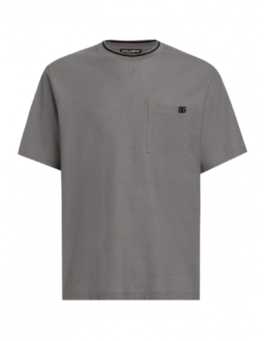 TRICOU DOLCE & GABBANA, Cotton piqué T-shirt - G8ST3ZHU7UTN0089 TRICOU DOLCE & GABBANA, Cotton piqué T-shirt - G8ST3ZHU7UTN0089
