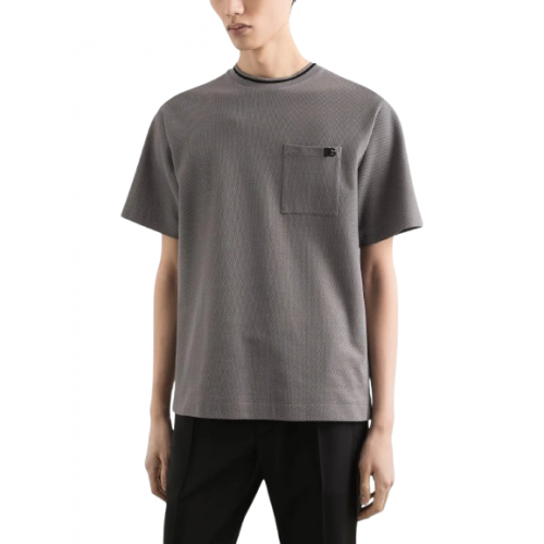 TRICOU DOLCE & GABBANA, Cotton piqué T-shirt TRICOU DOLCE & GABBANA, Cotton piqué T-shirt