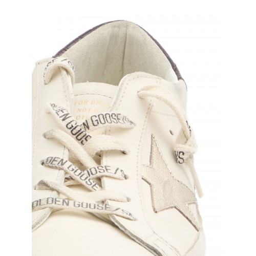 Sneakers GOLDEN GOOSE,White Super-Star crocodile-effect Sneakers GOLDEN GOOSE,White Super-Star crocodile-effect