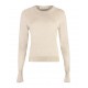 Bluza GOLDEN GOOSE, Crew-neck Wool,Beige - GWP00952P00066555150