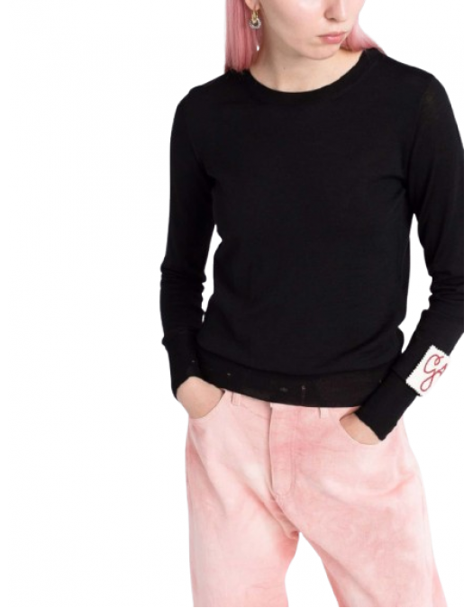 Bluza GOLDEN GOOSE, Knitted pullover, Black - GWP00952P00066590100