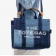 Geanta MARC JACOBS, The Small Tote, Denim - H018M06FA21422 Geanta MARC JACOBS, The Small Tote, Denim - H018M06FA21422
