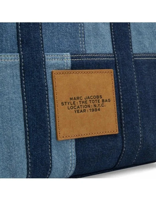 Geanta MARC JACOBS, The Small Tote, Denim - H018M06FA21422