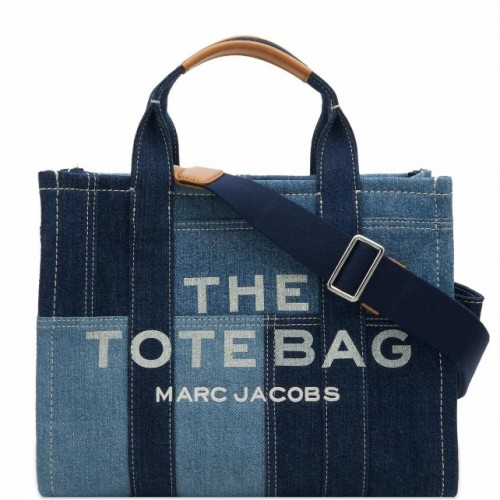 Geanta MARC JACOBS, The Small Tote, Denim
