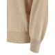 Pulover BRUNELLO CUCINELLI, Cream wool and cashmere cardigan - M2400106CKL02